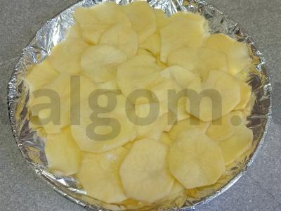 Vištienos blauzdelės apelsinų marinate su bulvėmis Žingsnis 3