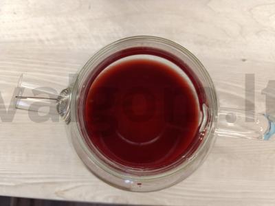 Granatų sulčių, karkadės ir obuolių gėrimas Žingsnis 4