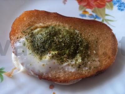 Pusryčiai „Kiaušinis duonoje“ pagrindine nuotrauka