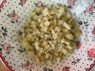 Okroška su doktorine dešrelėmis ir ajranu Žingsnis 1