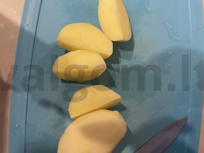 Bulvės ir kalakutiena orkaitėje Žingsnis 2