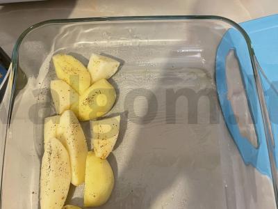 Bulvės ir kalakutiena orkaitėje Žingsnis 4