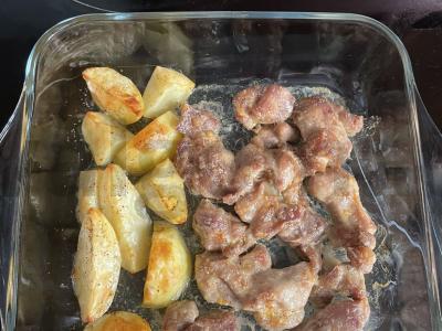 Bulvės ir kalakutiena orkaitėje Žingsnis 6