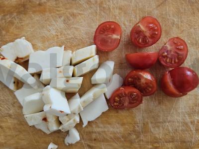 Kiaušinių ir varškės frittata Žingsnis 3