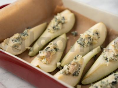 Keptos kriaušės su gorgonzola Žingsnis 5