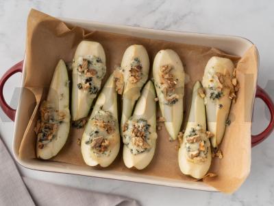 Keptos kriaušės su gorgonzola Žingsnis 6