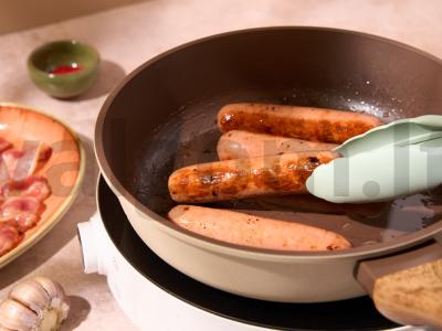 Kopėčios su dešrainiais Žingsnis 6