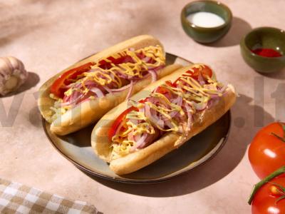 Kopėčios su dešrainiais Žingsnis 9