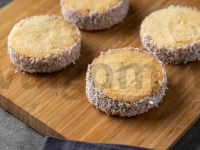 Ispaniški sausainiai su virintu saldžiuoju pienu Žingsnis 8