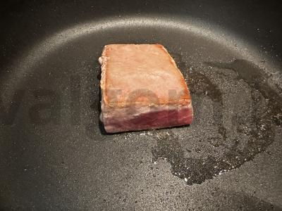 Salotos su rukola ir tunu Žingsnis 1