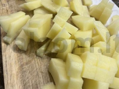 Vištienos sriuba su grikių kruopomis vaikams Žingsnis 4