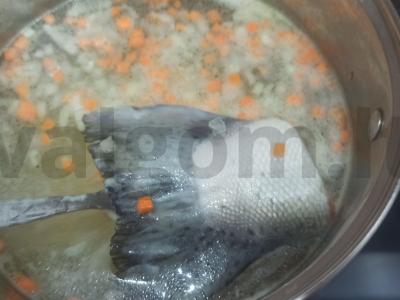 Upėtakio sriuba su ryžiais Žingsnis 2