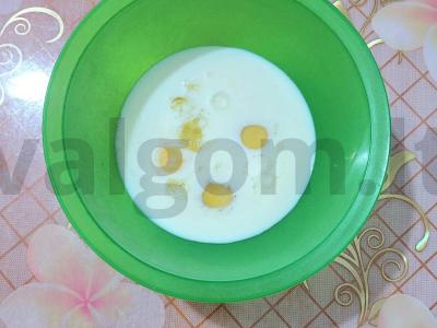 „Mėgstamiausi“ blynai pusryčiams Žingsnis 1