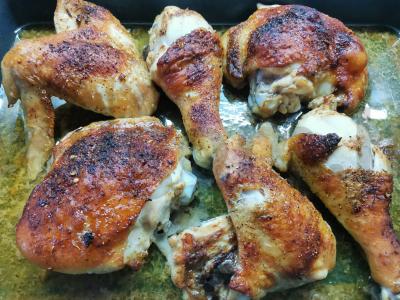 Vištiena garstyčių marinate pagrindine nuotrauka