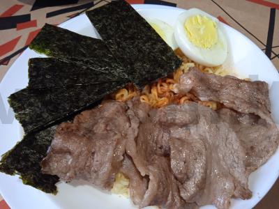 Greito paruošimo makaronai su bekonu ir nori jūros dumbliais Žingsnis 7