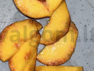 Salotas „Persikai“ Žingsnis 2