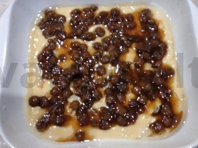 Skaniausias pyragas su braškių uogiene ant augalinio aliejaus Žingsnis 4