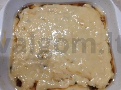 Skaniausias pyragas su braškių uogiene ant augalinio aliejaus Žingsnis 5