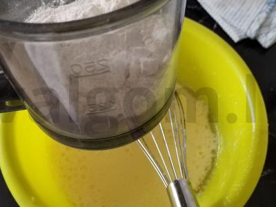 Purios vaflės su kefyru Žingsnis 4