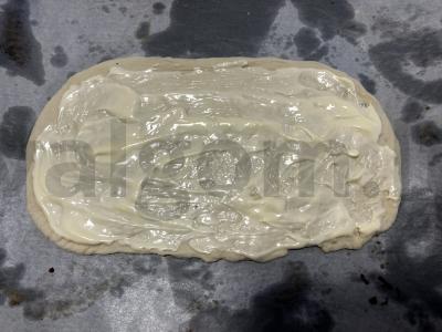 Pizzetta su krevetėmis ir mocarela Žingsnis 2