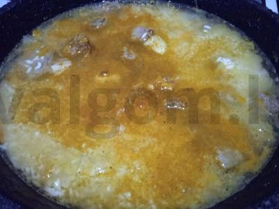 Plovas su jautiena ir čili pipirais Žingsnis 5