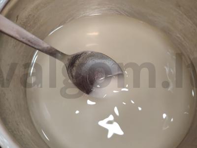 Varškės šokoladinis pudingas Žingsnis 5