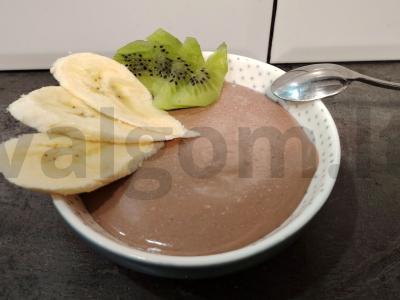 Varškės šokoladinis pudingas pagrindine nuotrauka