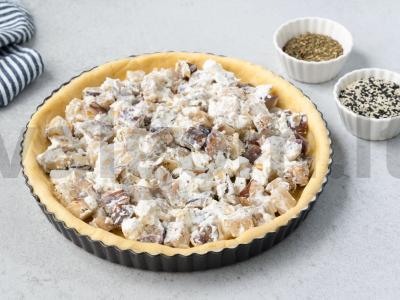 Baklažanų pyragas Žingsnis 8