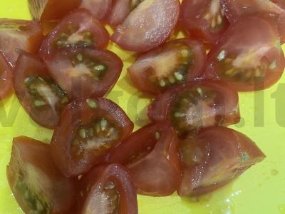 Salotas „Daržovių lėkštė“ Žingsnis 1