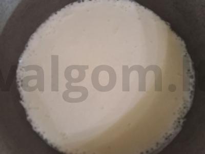 Košė ryte Žingsnis 1