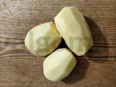 Namų traškūs čipsai Žingsnis 1