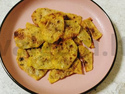 Namų traškūs čipsai pagrindine nuotrauka