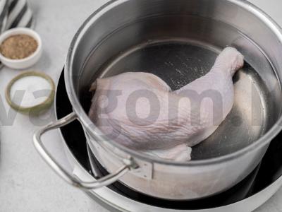 Sriuba su voveraitėmis ir vištiena Žingsnis 1