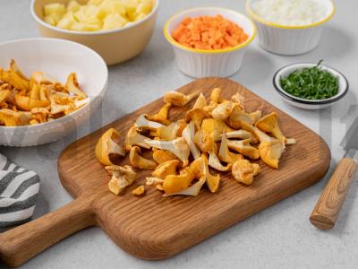 Sriuba su voveraitėmis ir vištiena Žingsnis 3