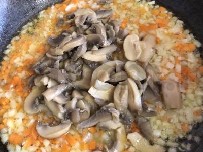 Kuskusas su grybais Žingsnis 6