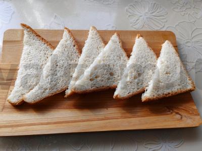 Pica-tostai su dešra ir maasdamo sūriu Žingsnis 1