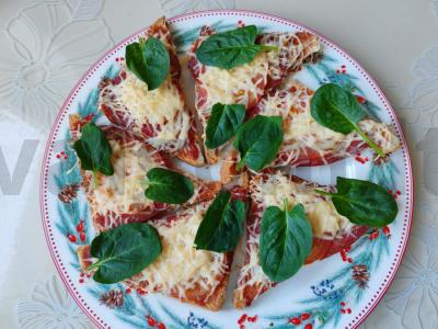 Pica-tostai su dešra ir maasdamo sūriu Žingsnis 13