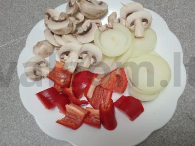 Kepti jautienos šašlykai su kivio marinatų Žingsnis 4