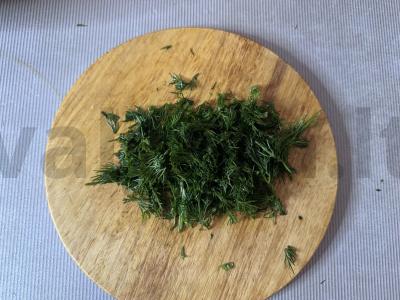 Daržovių salotos su sėklų mišiniu Žingsnis 5