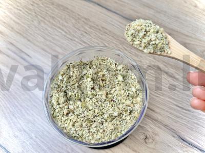 Kibinai su žolelėmis, riešutais ir sėklomis Žingsnis 4