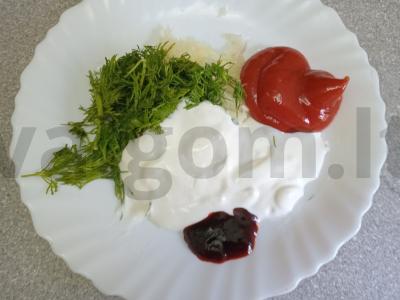 Šašlykas su kiauliena, daržovėmis ir pupelėmis Žingsnis 8