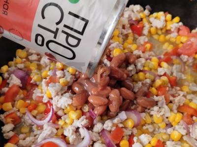 Chili con carne su mėsos faršu Žingsnis 5