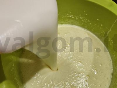 Ruginiai keksiukai su kefyru Žingsnis 3