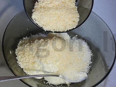 Blynų tortas su varške „Tropinė stebuklas“ Žingsnis 8