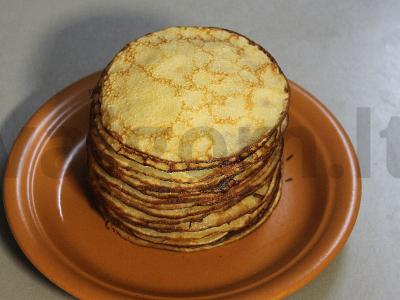 Blynų tortas su varške „Tropinė stebuklas“ Žingsnis 11