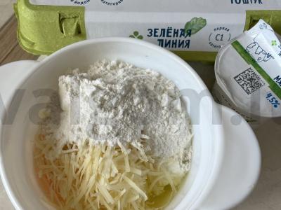 Patingas hachapuri su vyšniniais pomidorais Žingsnis 2