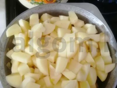 Troškinta bulvė su šonkauliais Žingsnis 5