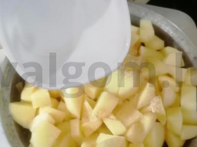 Troškinta bulvė su šonkauliais Žingsnis 7