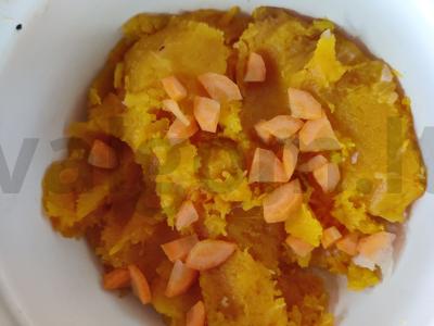 Moliūgų košė su grietine ir prieskoniais Žingsnis 2