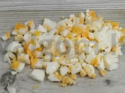 Greiti lavašo su krabų lazdelėmis suktinukai Žingsnis 2